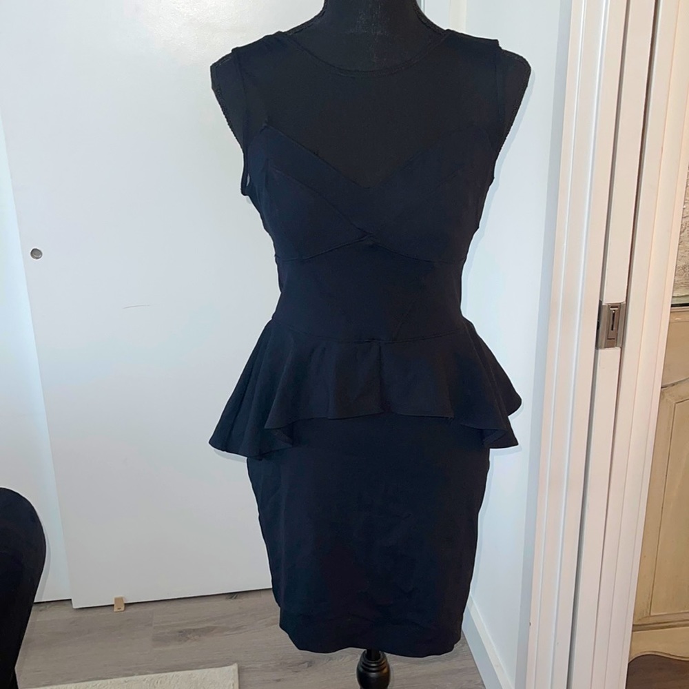 bebe Stella Peplum dress